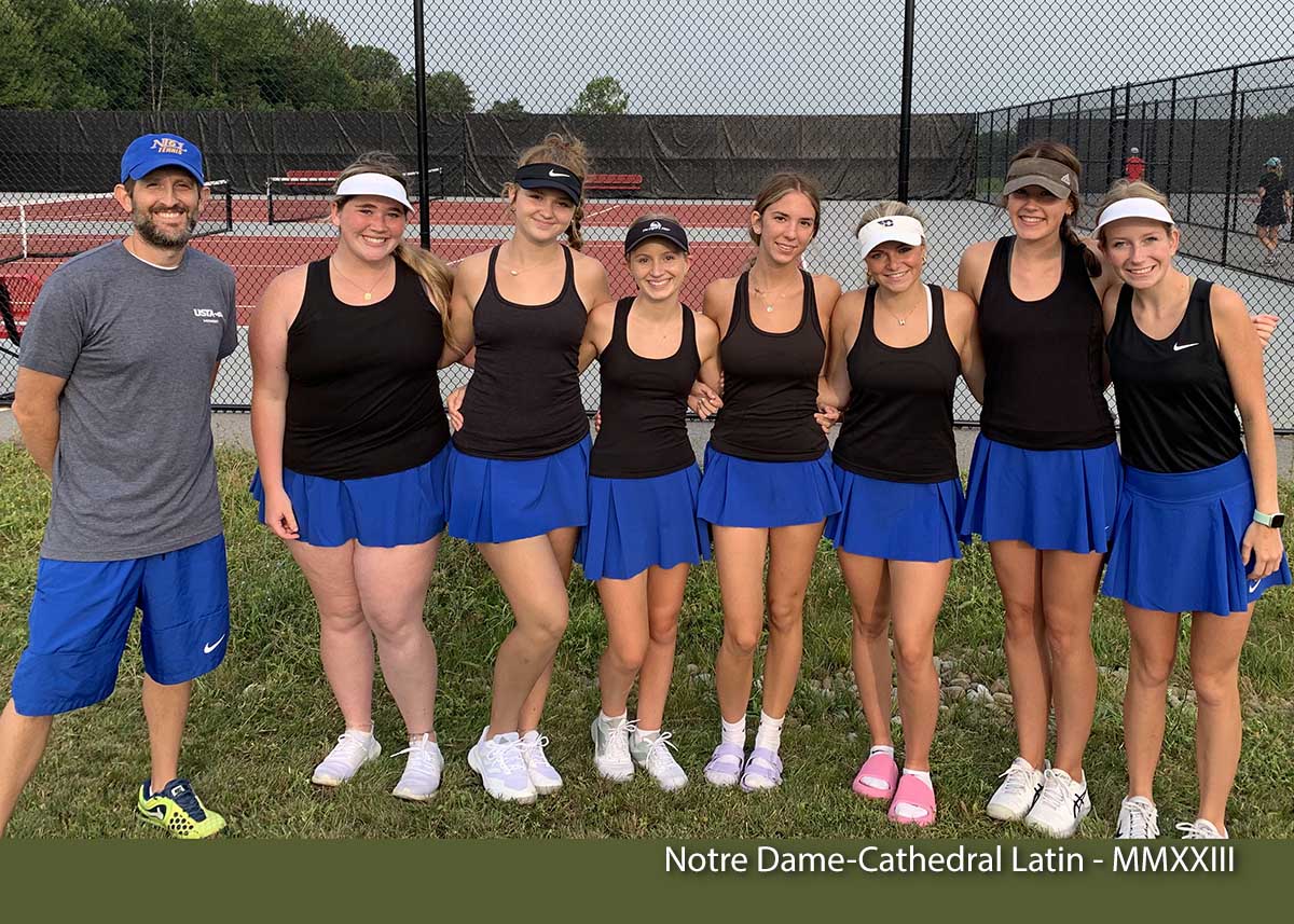 Notre Dame-Cathedral Latin Tennis Team