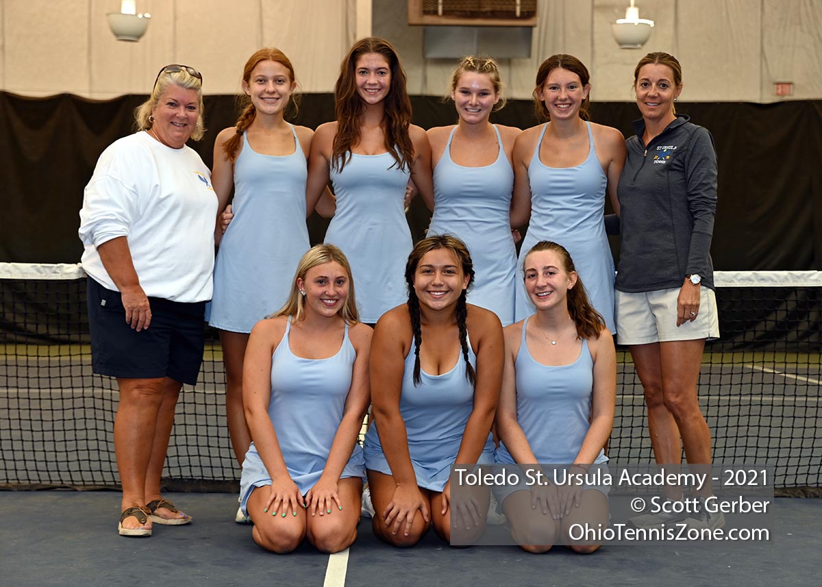Toledo St. Ursula Academy Tennis Team