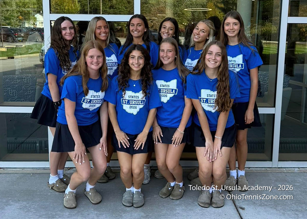 Toledo St. Ursula Academy Tennis Team
